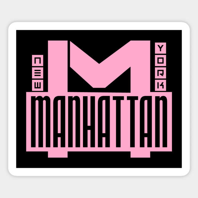 Manhattan Magnet by colorsplash